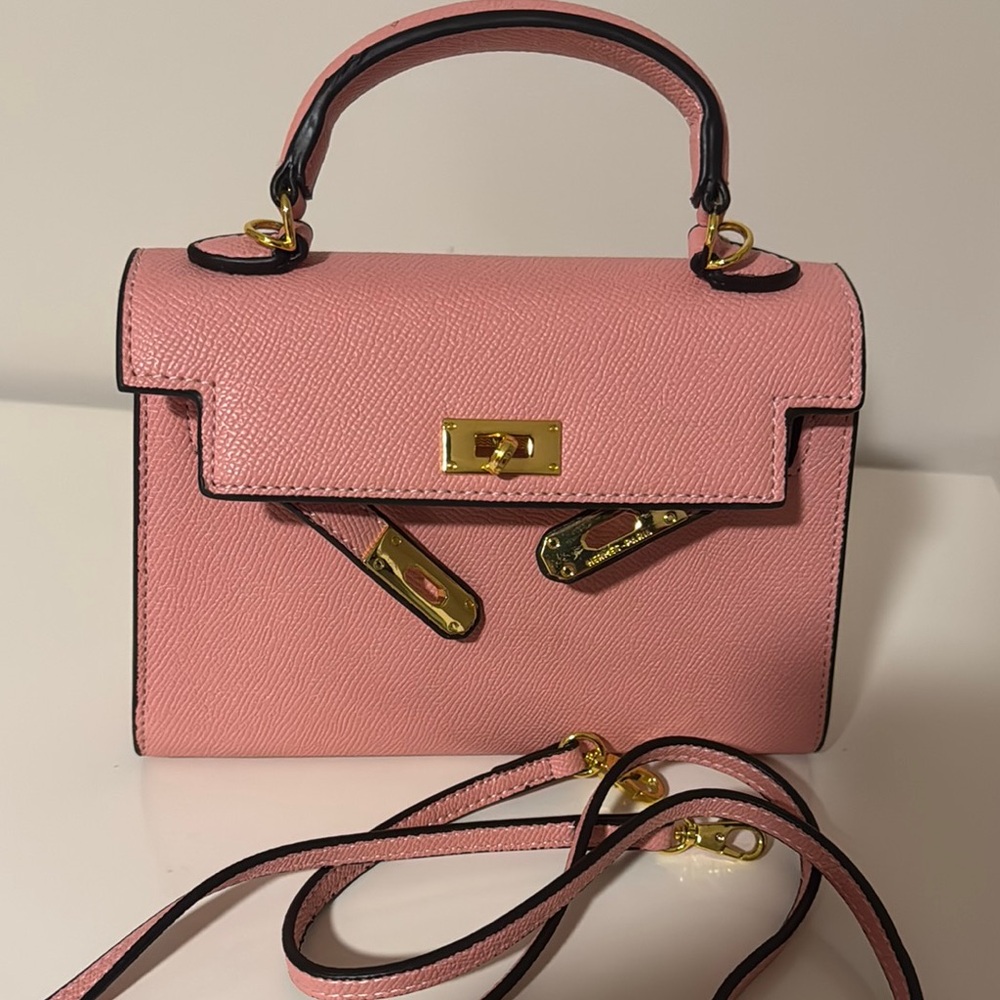 Elegant Pink Satchel Bag